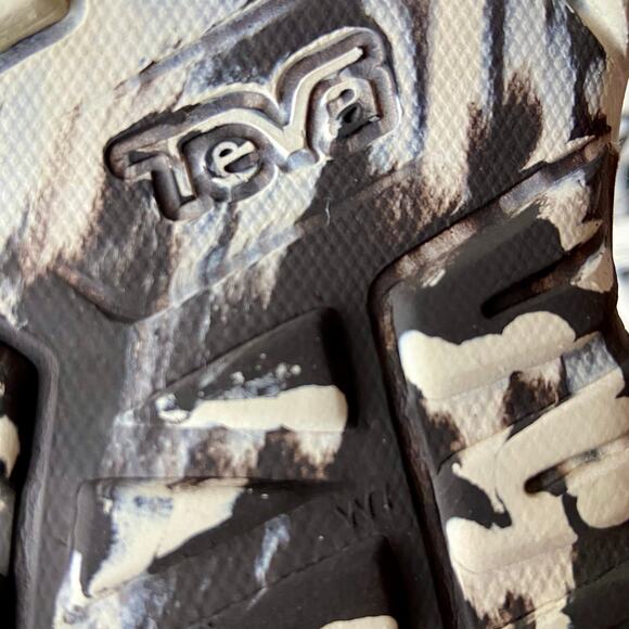 Teva Hurricane Drift Water Sandal In Huemix Black Swirl Size 7 - Picture 8 of 9